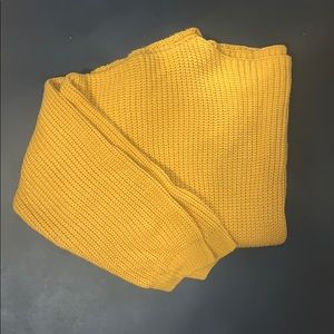 yellow sweater
